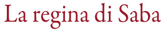 La regina di Saba